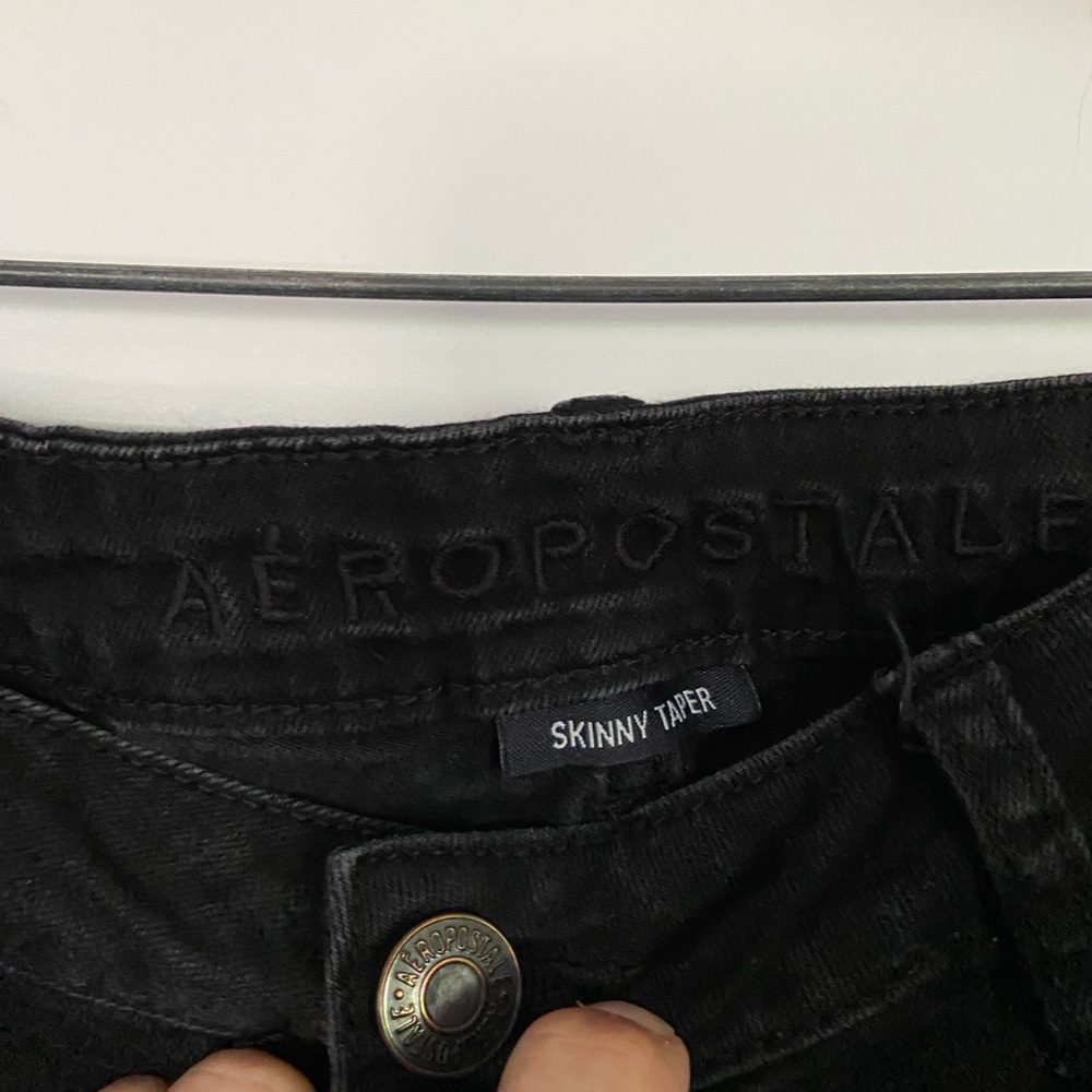 Aeropostale Black Skinny Jeans